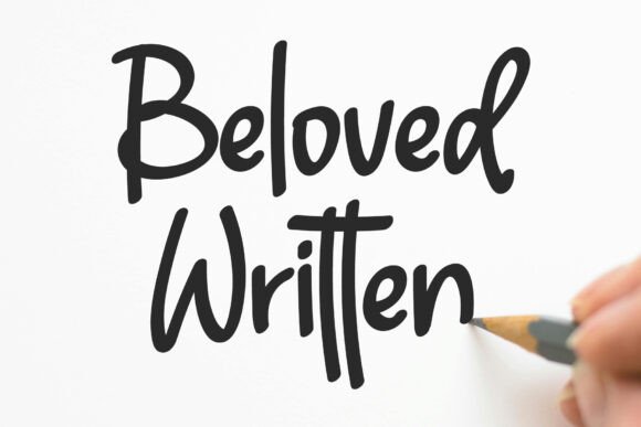 Beloved Written: A Handwritten Font That Brings Warmth to Every Product