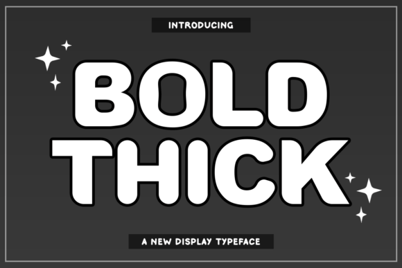 Bold Thick: A Display Font That Commands Attention in Campaign Visuals