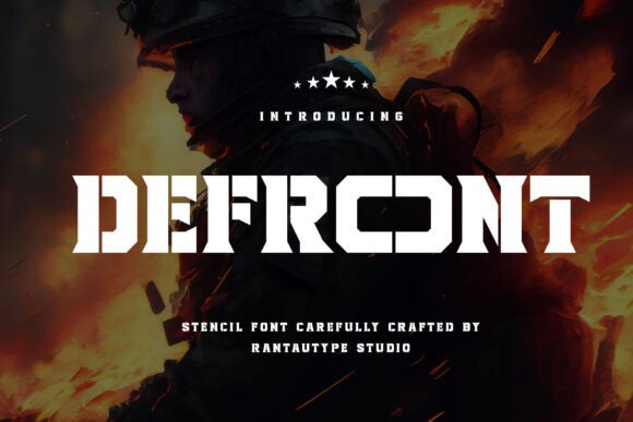 Defront: A Bold Display Font That Gives Small Businesses a Distinct Voice