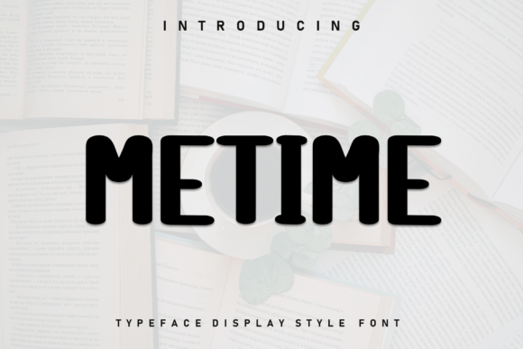 Metime: A Handwritten Display Typeface for Web Designers