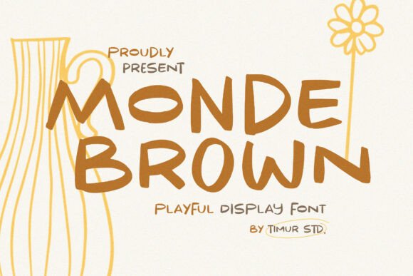 Monde Brown Brings Playful Personality to Branding Projects