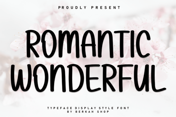 Romantic Wonderful Font: A Handwritten Typeface for Crafters and Product Makers