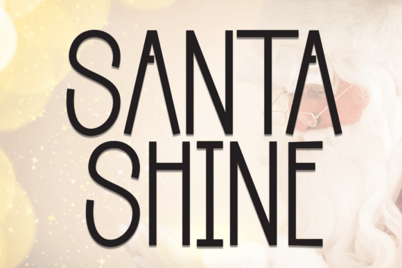 Santa Shine Font Brings Handwritten Charm to Branding Projects