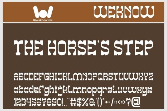 The Horse s Step: A Display Font Built for Bold Brands