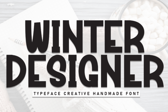 Winter Designer: A Bold Display Font for Marketers